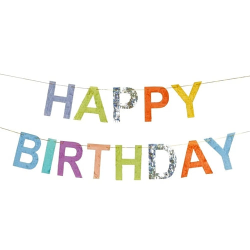 Striscione di buon compleanno, 2,2 m