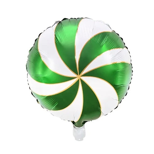 Palloncino foil candy, 35cm, verde