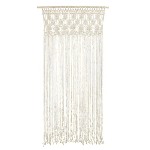 Macramè, bianco sporco, 94,5x171cm