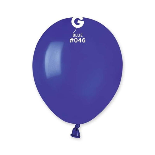 Palloncino 5" a50 blu royal 046 gemar 100pz