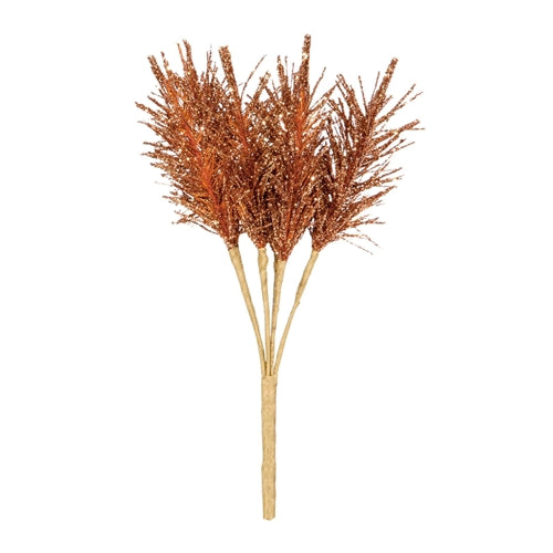 Pick decorativo glitterato natalizio – h 16 cm