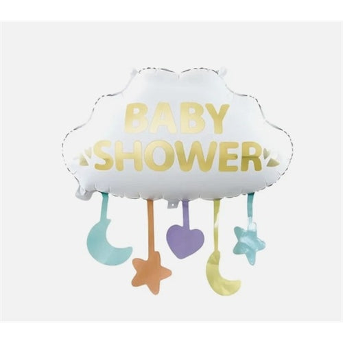 Mylar baby shower nuvola supershape 26"
