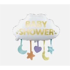 Mylar baby shower nuvola supershape 26"
