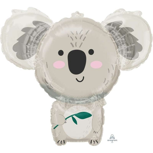 Mylar supershape koala bear 71x63 cm