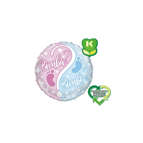 Mylar bimba o bimbo ? baby shower 18"