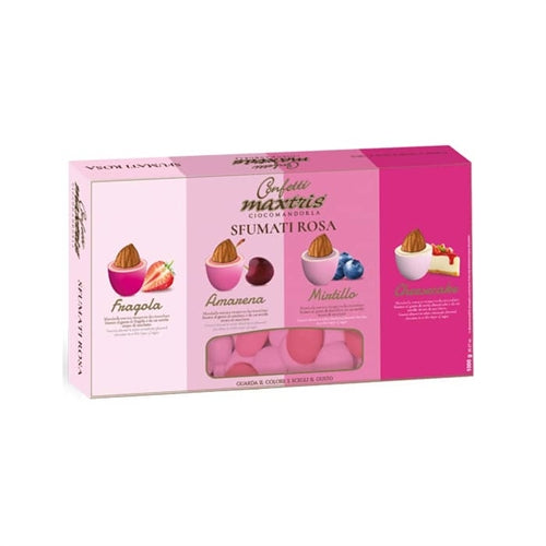 Confetti maxtris sfumati rosa 1000 gr