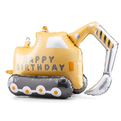 Palloncino foil escavatore, 76,5x49 cm, mix