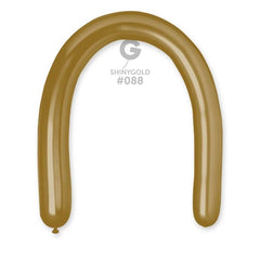 Palloncini modellabili oro shiny db6 088 25 pz
