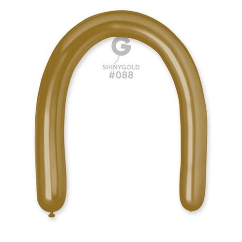 Palloncini modellabili oro shiny db6 088 25 pz