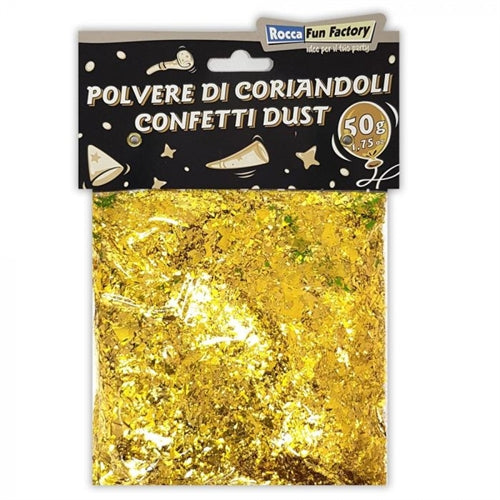 Polvere di coriandoli oro 50g-1,75oz