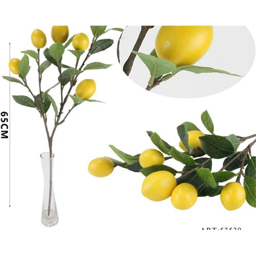 Ramo di limoni h. 65 cm