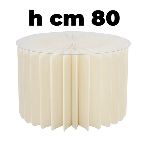 Colonna carta 180gr 30x80 cm avorio + top