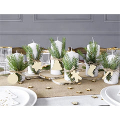 Fette di albero, diametro 10-12 cm 2 pz