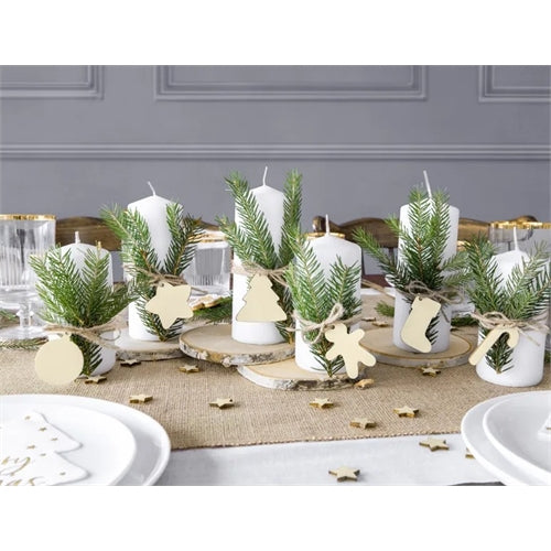 Fette di albero, diametro 10-12 cm 2 pz