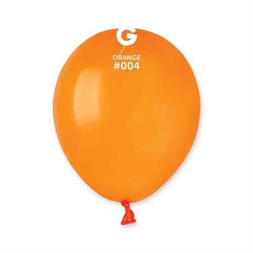 Palloncini 5" a50 arancio 004 100 pz