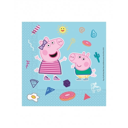 Tovaglioli peppa pig 33x33 cm 20 pz
