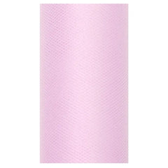 Tulle tinta unita, rosa chiaro, 0,3 x 9 m