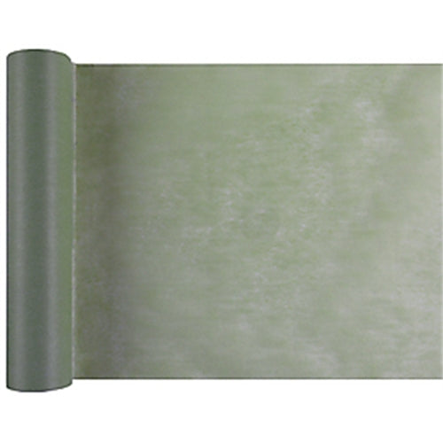 Runner in tnt verde salvia – 30 cm × 10 m