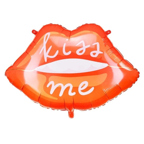 Mylar labbra rosse 86.5 x 86.5 cm