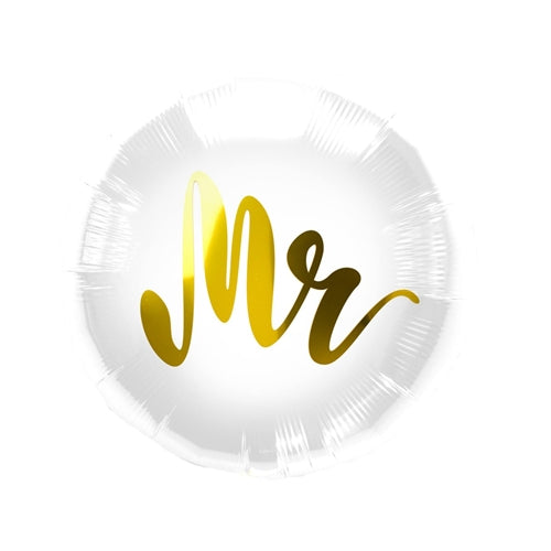 Mylar tondo 18" mrs / mr