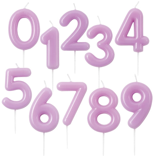 Candeline glossy cm 10,5 malva