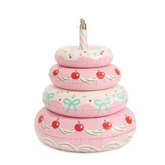 Torta a forma di palloncino in lamina, 72x89 cm, rosa