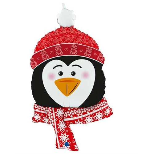Mylar pinguino 34"