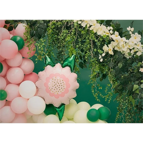 Palloncino in foil fiore, 70x62 cm, mix