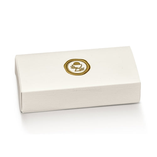 Scatolina prima comunione stampa oro 120x50x30