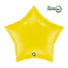 Palloncino in foil 18" stella giallo "yellow"