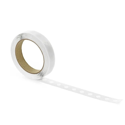 Punti adesivi biadesivi, 12 mm, trasparenti (1 confezione / 1000 pezzi)