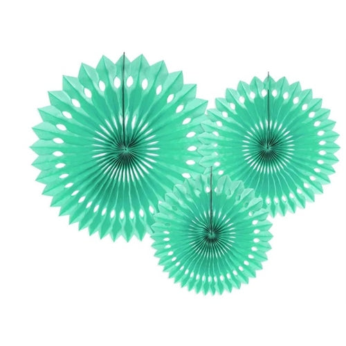 Rosette decorative, menta, 20-30 cm