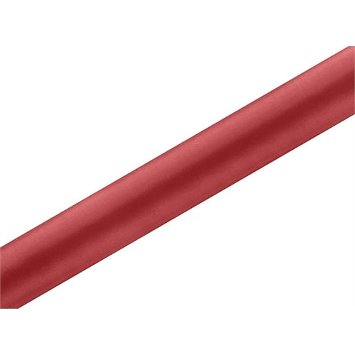 Satin plain, rosso, 0,36 x 9 m (1 pz. / 9 ml)