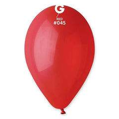 Palloncino 12" g110 rosso #045 gemar 50pz