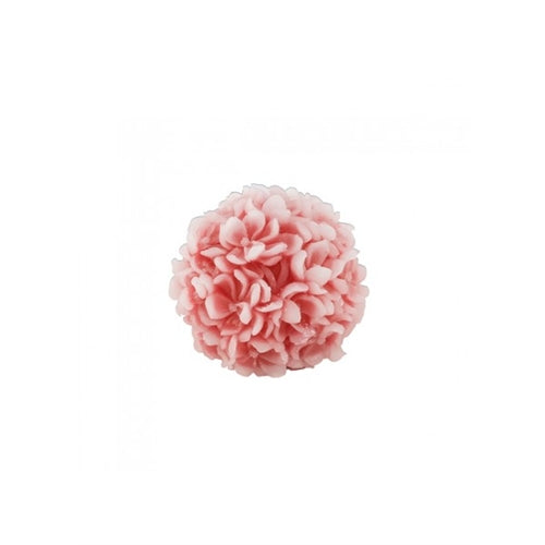 Candela ortensia rosa cm 10. 5 x 10.5 x 9.5 cm