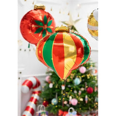 Pallina di natale in foil, 51x49cm, mix