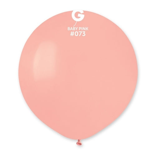 Palloncino 19" rosa baby 073 25 pz