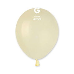 Palloncini 5" a50 avorio 059 100 pz