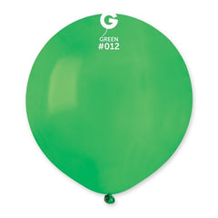 Palloncino in lattice 19" g19 verde "green 012" 25pz
