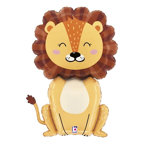 Palloncino 43" super shape leone "jungle lion"