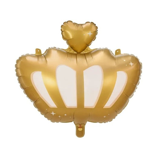 Palloncino foil corona, 52x42cm, mix