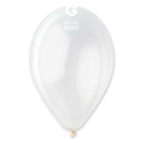 Palloncino in lattice 13" g120 trasparente "crystal 000" 100pz