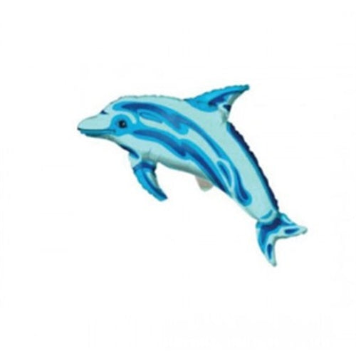Mylar delfino azzurro minishape con valvola
