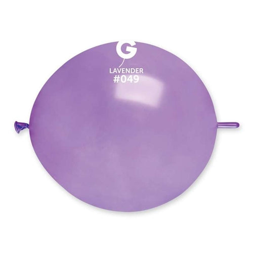 Palloncino in lattice 13” link gl13 lavanda "lavender 049" 50pz
