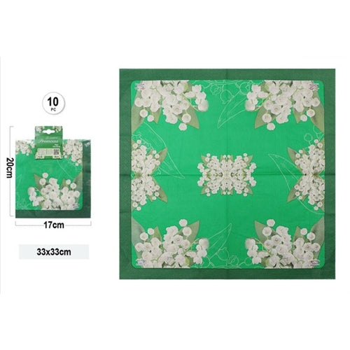Tovaglioli la nostra promessa 10 pz 33x33 cm