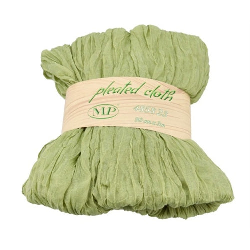 Pleated cloth 90 x 3 mt salvia 23
