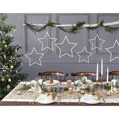 Decorazioni sospese stelle, mix
