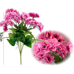 Bouquet fiori artificiali decorativi 52 cm – eleganza romantica