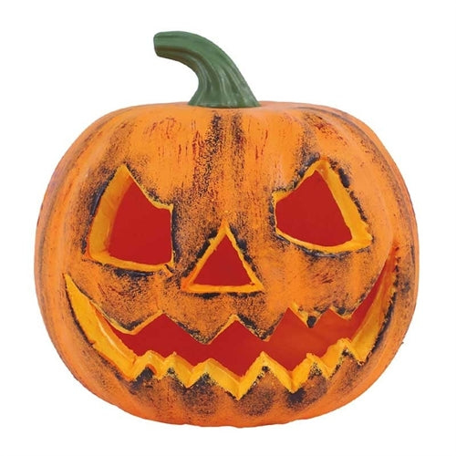 Decorazione in polistirolo sagomata zucca