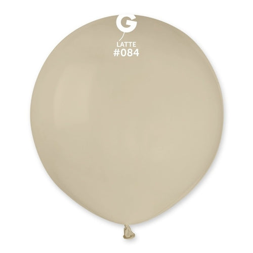 Palloncino in lattice 19" g150 latte "milk 084" 50pz